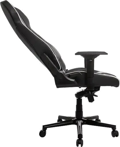 Геймерське крісло GT Racer чорне з білим (X-8007 Black/White) - фото 3