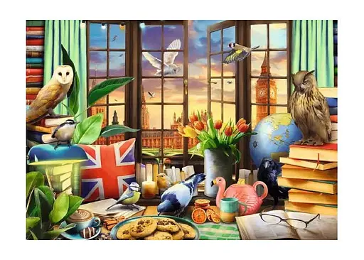 Пазл Trefl Час чаювання: Британський побут 1000 ел. (10847) - фото 2