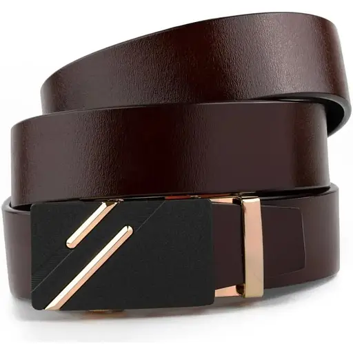 Ремінь шкіряний Vintage чоловічий 115х3,4 см acs0014833 - фото 1