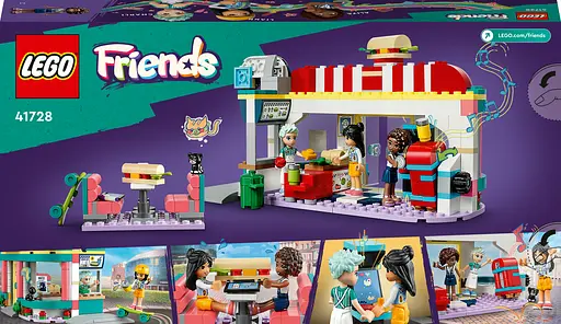 Уценка. Конструктор LEGO Friends Хартлейк Сити: ресторанчик в центре города 346 деталей (41728) - фото 9