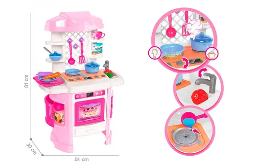 Игрушка "Кухня Технок" 6696 с электронным модулем, в коробке (4823037606696) - фото 3