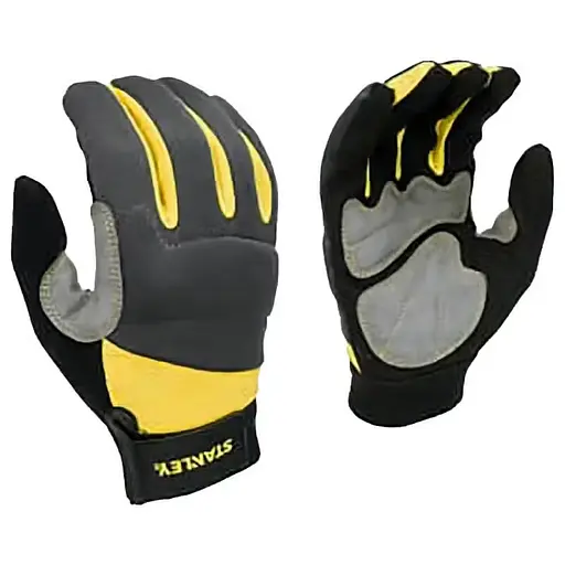 Рукавички Stanley універсальні р.L/9 з додатковими накладками на долоні та пальцях (SY660L)