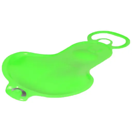 Детская ледянка MS 1703-2, з морозостойкого пластика, зелёный - фото 2