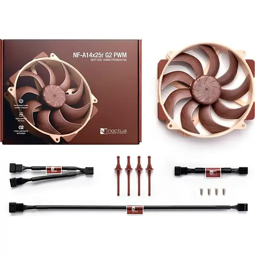 Вентилятор Noctua NF-A14X25R G2 PWM (NF-A14x25r G2 PWM) - фото 4