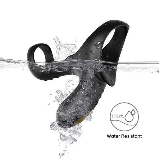 Виброкольцо Boss Series Ranger Penis Ring 10.9 см черный - фото 4