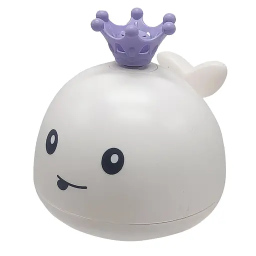 Детская игрушка для ванны "КИТ" 7021, 15 см Белый