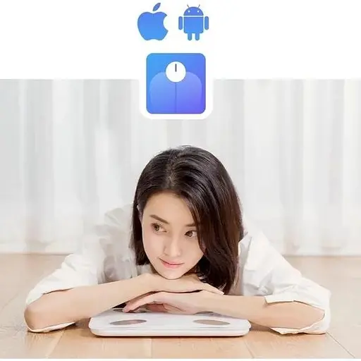 Ваги підлогові електронні Xiaomi XQIAO Body Fat Scale L1 White - фото 2