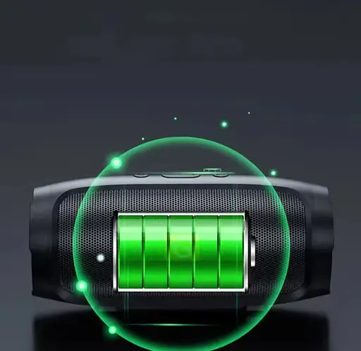 Портативна бездротова блютуз Bluetooth колонка Supmango з ФМ радіо - фото 11