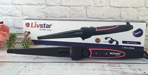 Плойка конусная для локонов завивки волос LivStar 1524 конусообразная плойка керамика - фото 5