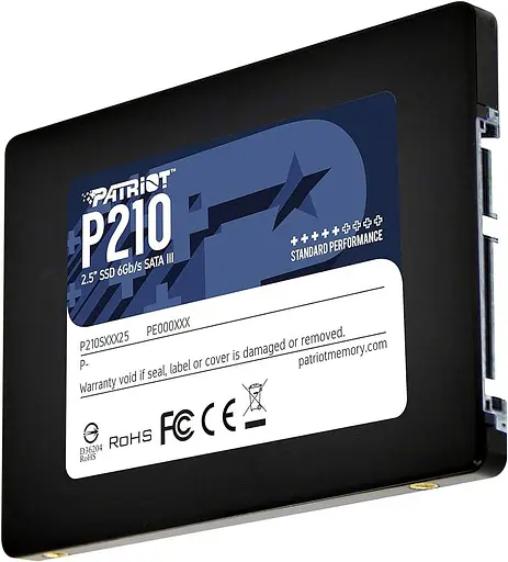 Накопитель SSD 1Tb PATRIOT P210 2.5" SATA3 - фото 4