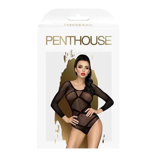 Боді Penthouse Lingerie High On Love XL чорний - фото 3