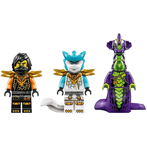 Конструктор LEGO Ninjago Робот Коула для миссии и Дракон Зейн 364 детали (71854) - фото 5