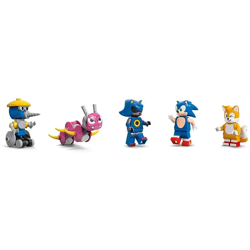 Конструктор LEGO Sonic the Hedgehog Sonic та командна вантажівка 747 деталей (77006) - фото 7