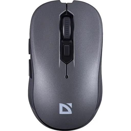 Мышка Defender Gassa MM-105, беспроводная, 6 кнопок, 1600 dpi, бесшумная серая - фото 4