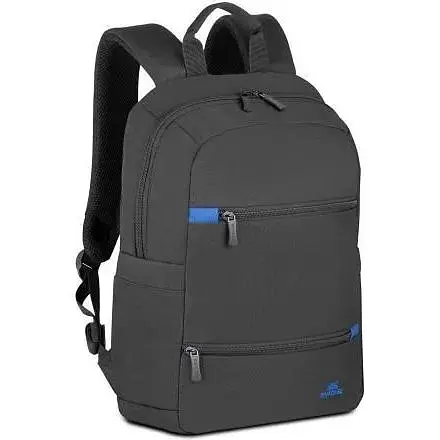 Рюкзак для ноутбука 14" RivaCase Ulsan чорний поліестер 275x405x110 мм (8264) - фото 1