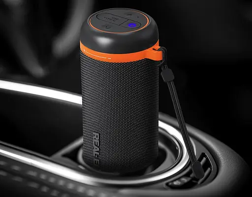 Портативная колонка Real-El RX711 10W Bluetooth TWS, RGB, Black - фото 11