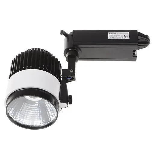 Светильник трековый поворотный LED 405/20W NW COB WH/BK Brille 32-285 - фото 4