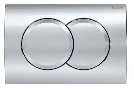 Клавіша змиву Geberit Delta01 хром глянсовий 115.107.21.1 - фото 1