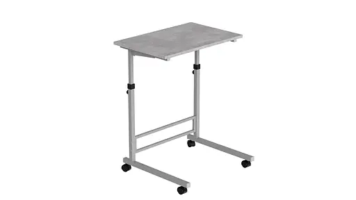 Стіл приставний Ferrum-decor Аміго 62x60x40 метал Сірий ДСП Бетон 16мм (FRD-102546) - фото 3