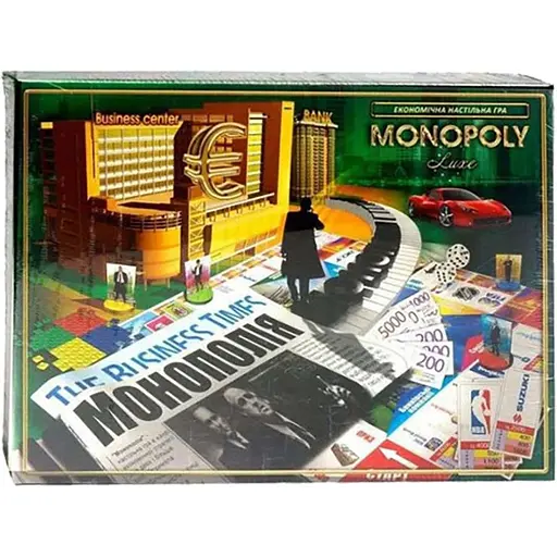 Дитяча настільна гра Monopolist Danko Toys (4860) G-MonP-01-01U укр - фото 1