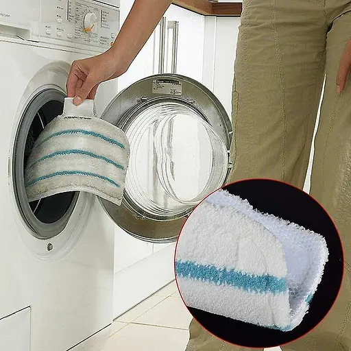 Накладка (салфетка) из микрофибры для пароочистителя Black+Decker FSM1630, FSM1620, FSM1610, FSMH1315SM, - фото 4