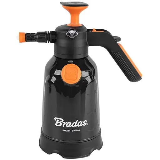 Пневматичний обприскувач Bradas FOAM SPRAY з піноутворювачем та бічним вливом, об'єм: 2 л (AS0200F/SF) - фото 1