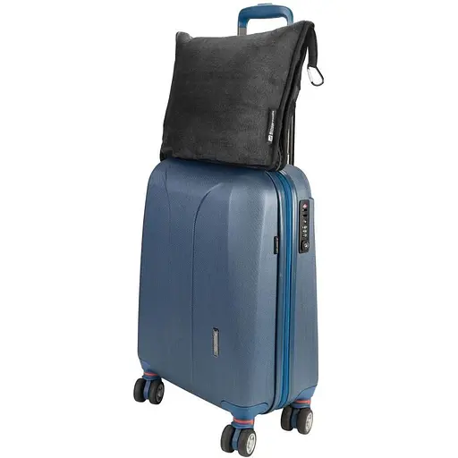 Плед-подушка Schwarzwolf Amiata флисовый 170х125 см темно-серый (F5600600AJ3) - фото 7