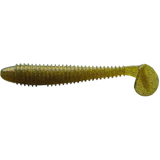 Силікон Crazy Fish Vibro Fat 4.7" #1 кальмар (5 шт/уп)