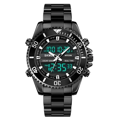 Мужские наручные часы Skmei 1850 (Черный) - фото 2