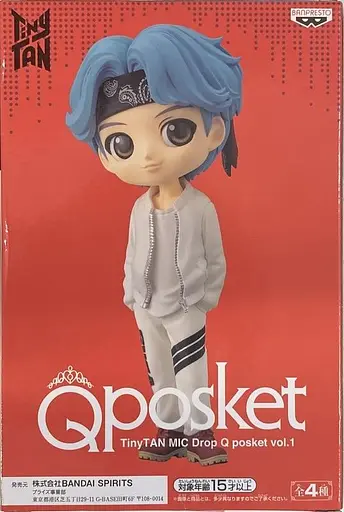 Фигурка Bandai Spirits Q posket BTS Suga БТС Шуга 14 см Tiny tan BS QS JK TT - фото 2