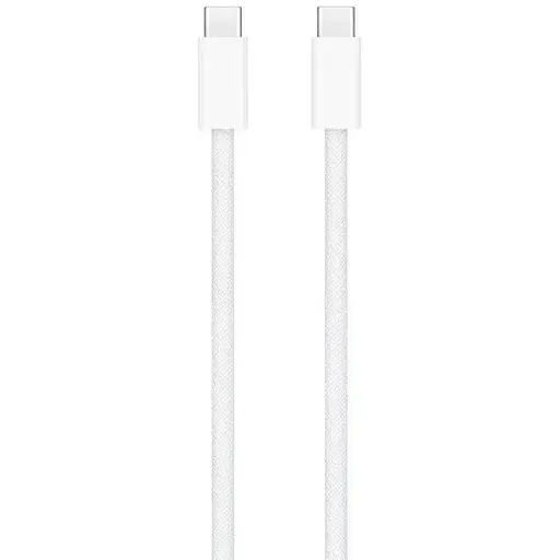 Кабель Foxconn Apple USB-C to USB-C 240 Вт 2 м (MYQT3ZM/A) белый