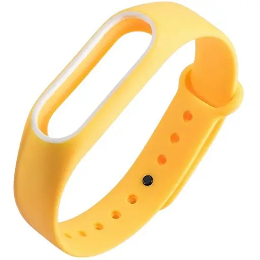 Ремешок для фитнес-браслета Amazfeel для Xiaomi Mi Band 2 желтый