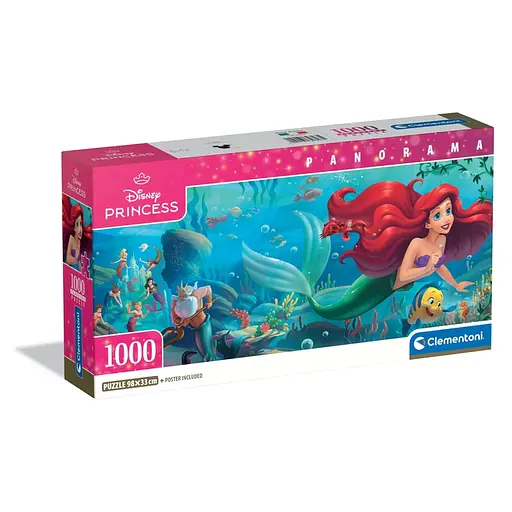 Пазл Русалонька Дісней Disney The Little Mermaid - 1000 шт Clementoni 39893