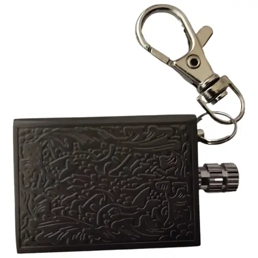 Сірник вічний бензиновий Dolphin HL-83 Gray з візерунками (15299)