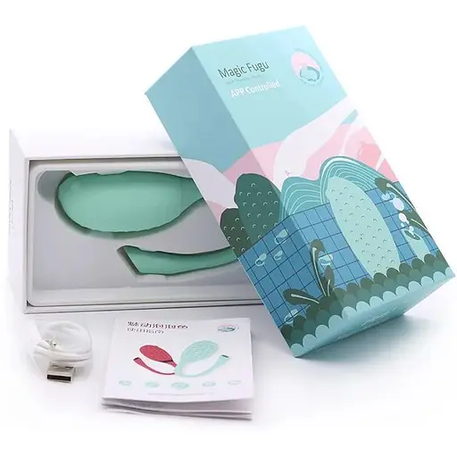 Смарт-виброяйцо Magic Motion Fugu Green - фото 6