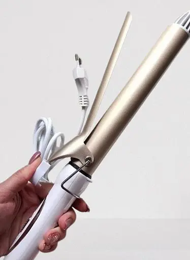 Професійна плойка для локонів Rozia HR 721 стайлер для завивки волосся 28 мм керамічне покриття - фото 3