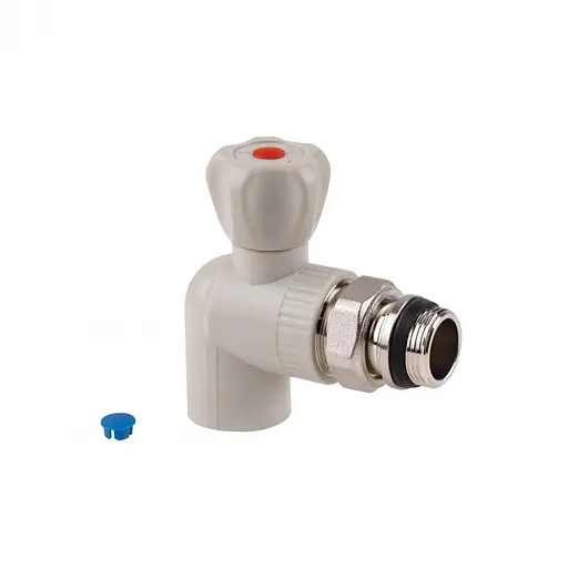 Кран кульовий радіаторний PPR Thermo Alliance 25х3/4 кутовий DSW432 - фото 1