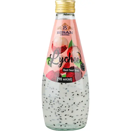 Напій Bisan Basil Seed Drink Lychee 290 мл 