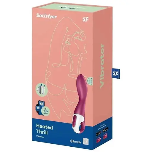 Смарт-вібратор точки G Satisfyer Heated Thrill із функцією підігріву - фото 5