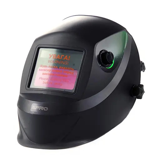 Маска сварщика Apro MZI-4500 автоматическая (480276) - фото 1