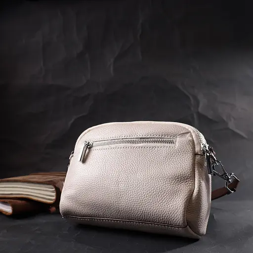 Кожаная сумка женская Vintage 20х14х7.5 см sum0024655 - фото 8