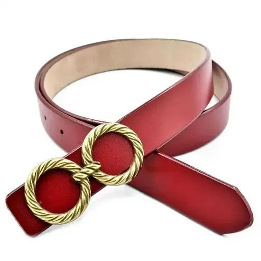 Ремінь шкіряний Le-Mon жіночий 105-115х3 см acs0018422 - фото 1