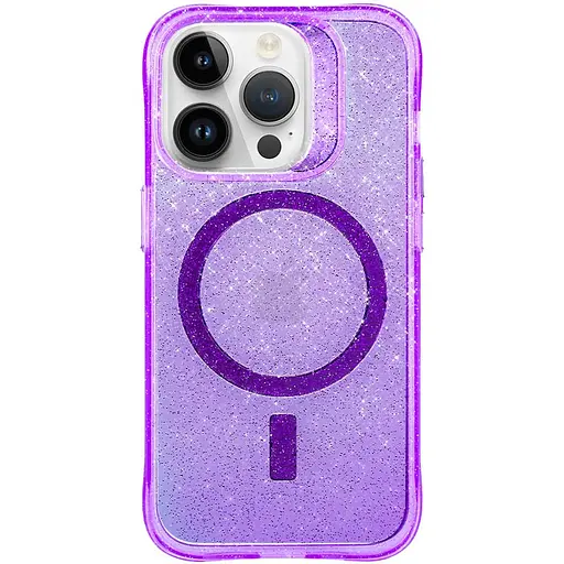 Чохол Epik TPU Radiance with MagSafe для Apple iPhone 16 Pro 6.3 Purple - фото 1