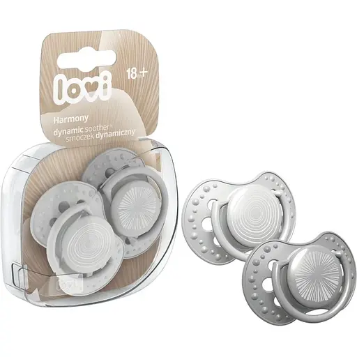 Пустышка силиконовая динамическая LOVI Harmony Boy 18+ месяцев 2 шт. (22/908boy) - фото 4