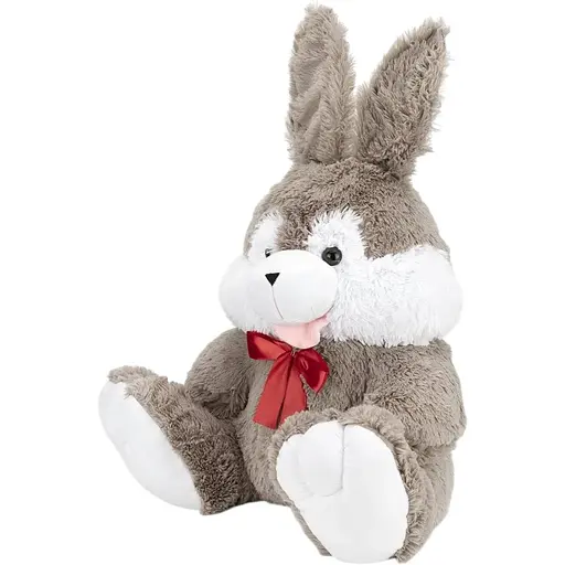 Мягкая игрушка Зайка 100 см Капучино - фото 1