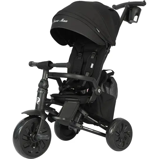 Велосипед трехколесный детский Qplay Nova Max складной Black (S703NovaMaxBlack)