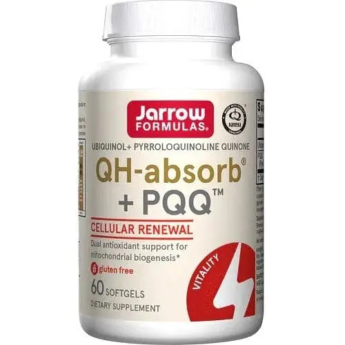 Витамины и минералы Jarrow Formulas Ubiquinol QH-Absorb + PQQ 60 капсул - фото 1
