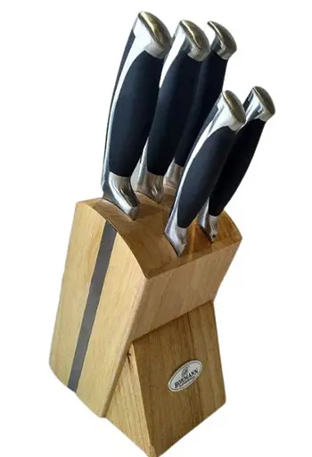Набор ножей для кухни с подставкой Bohmann BH-5044 кухонные ножи с подставкой - фото 4