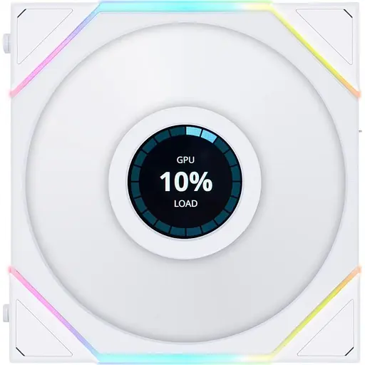 Вентилятор Lian Li (3-pack) TLLCD 120-3, White Cooler (G99.12TLLCD3W.00) - фото 3