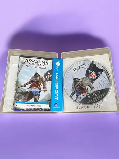 Локализованный диск на PlayStation 3 лицензия Assassin's Creed IV: Black Flag - фото 3